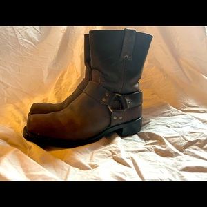 FRYE USA MADE Men’s Harness Boots Chocolate Brown